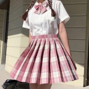 學生JK格子裙 學院風半裙 的另一種觀點