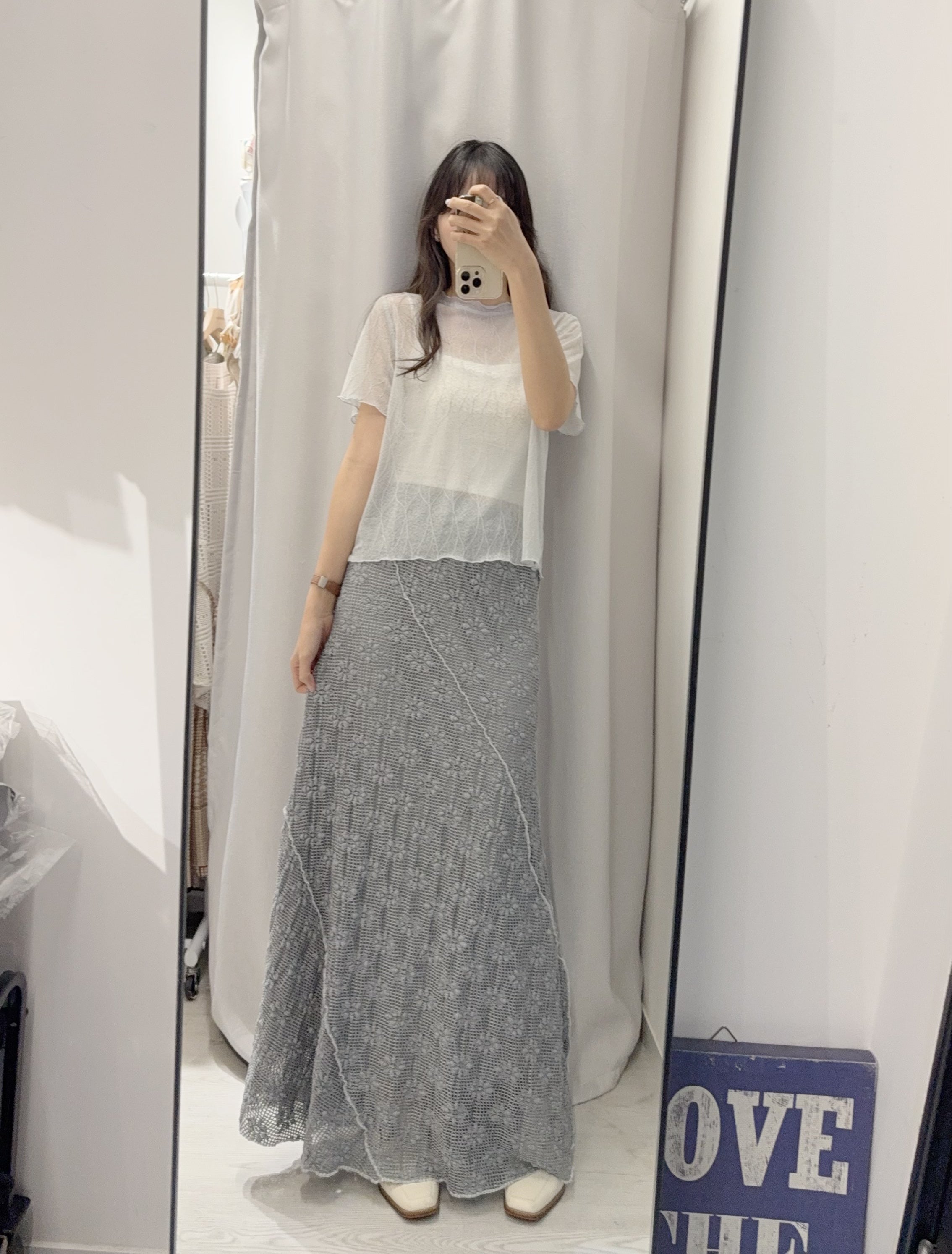 夏季 樹葉紋透視上衣 – 葉紋透視,性感微涼 - Image 12