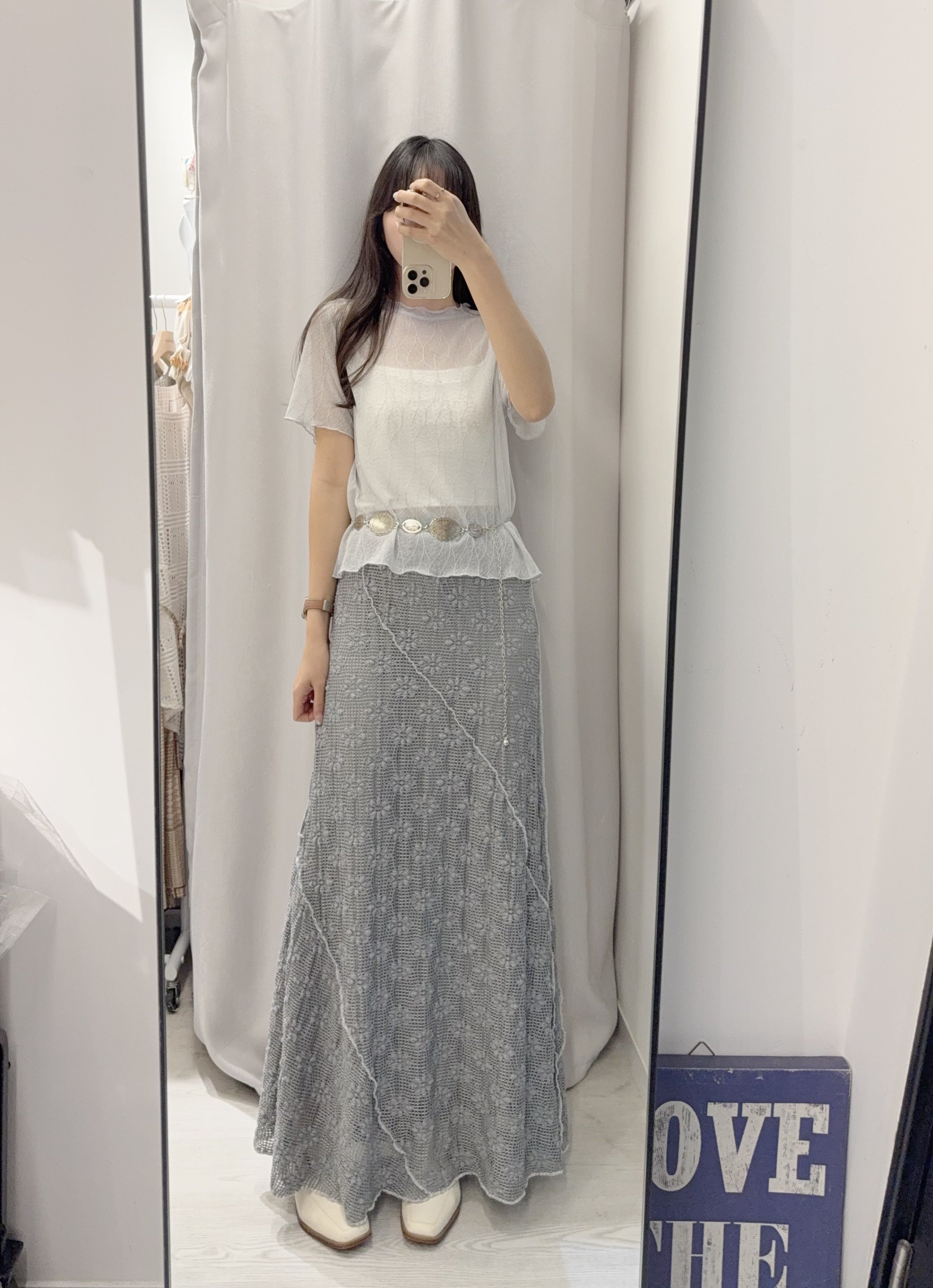 夏季 樹葉紋透視上衣 – 葉紋透視,性感微涼 - Image 7